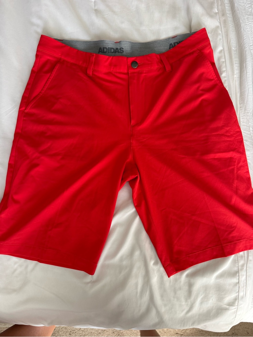 Adidas Ultimate365 Red Golf Shorts Men's Size 34